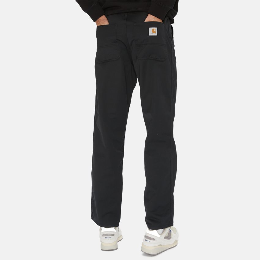 Carhartt WIP Trousers SIMPLE PANT I020075. BLACK RINSED